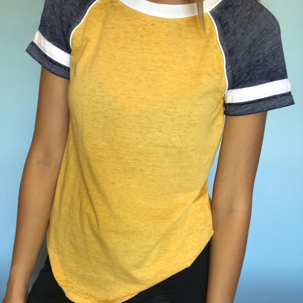 Yellow t-shirt
